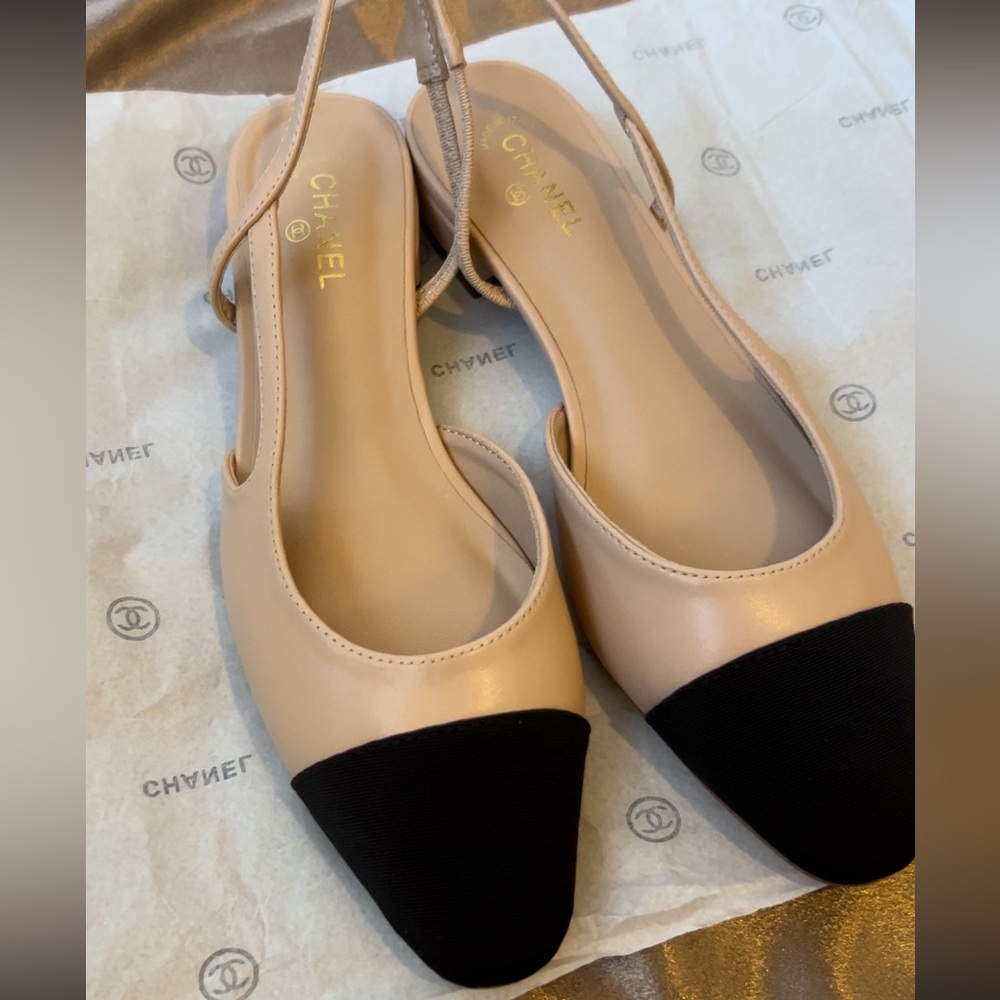 Chanel Slingbacks Size 37